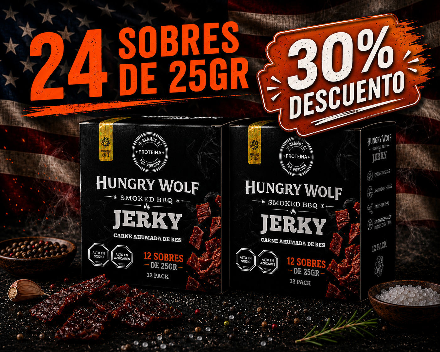 24pack BBQ americano PROMO CIBER