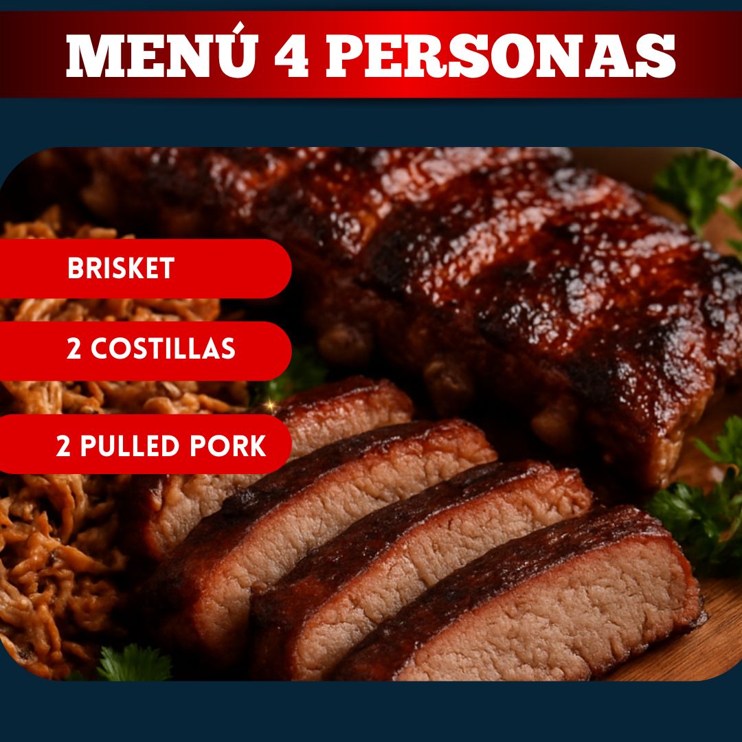 Menú para 4 personas