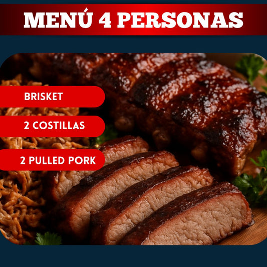 Menú para 4 personas