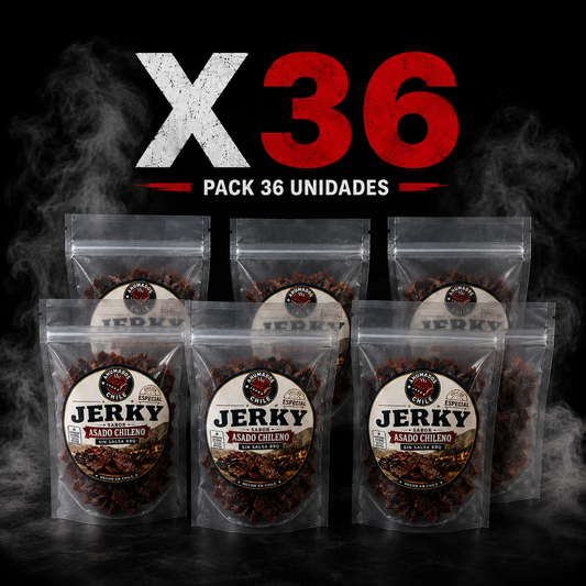 36 Pack - Jerky - Asado Chileno - ENVIO GRATIS