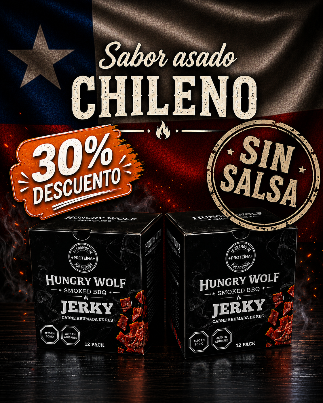 24pack Asado Chileno PROMO CIBER