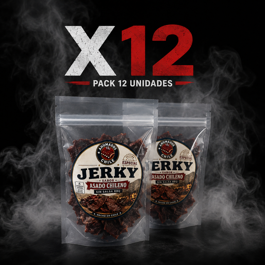 12 Pack - Jerky - Asado Chileno - ENVIO GRATIS