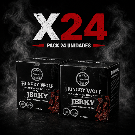 24 Pack - Jerky BBQ - Gringo- ENVIO GRATIS
