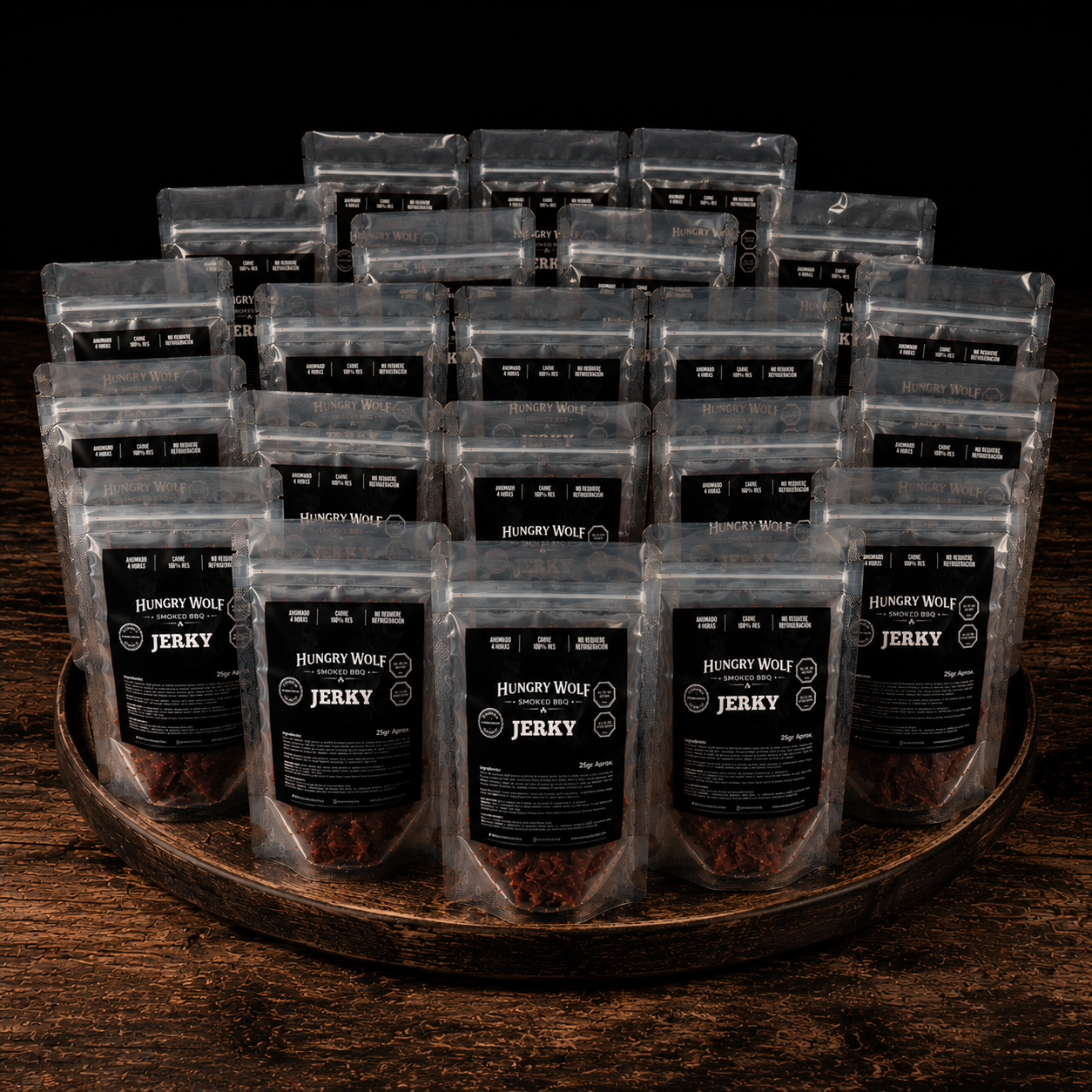 24pack Jerky Ahumado Original 25g