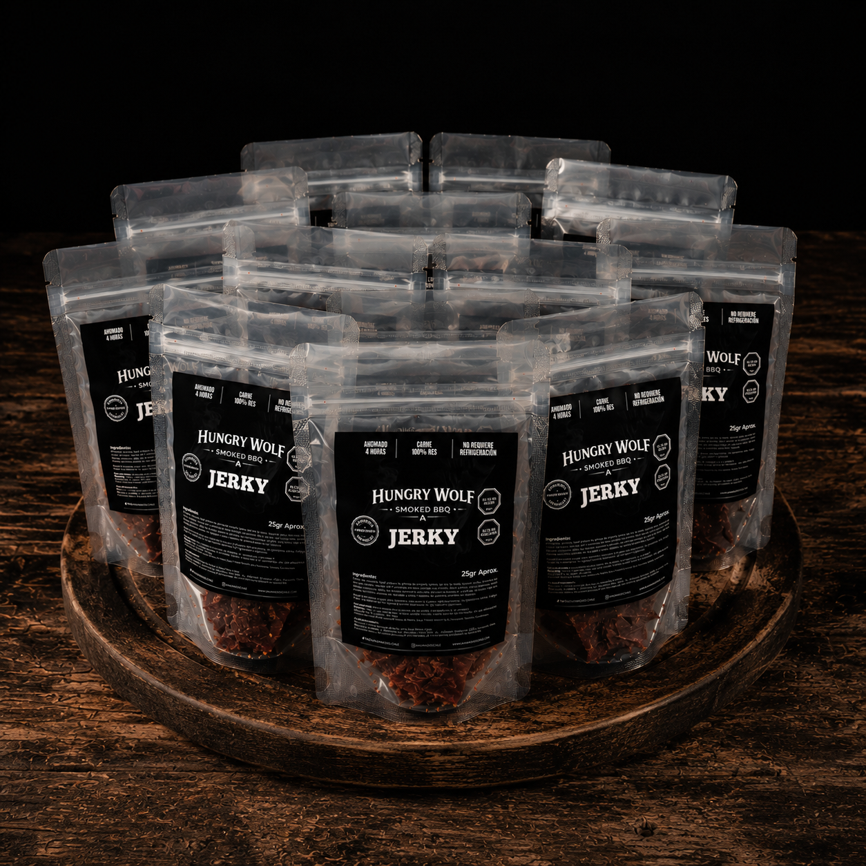 12pack Jerky Ahumado Original 25g