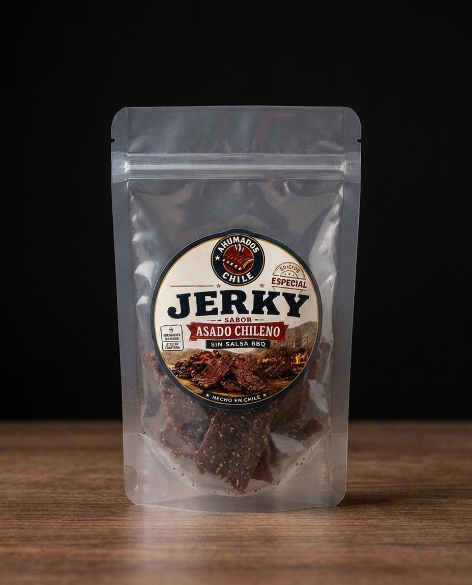 Jerky Ahumado - Asado Chileno - 25gr