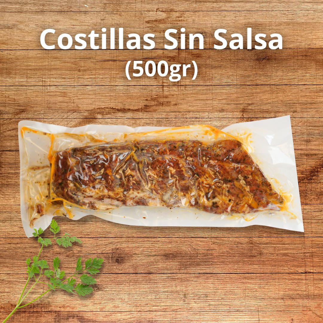 Baby Ribs Ahumadas Tradicional - SIN SALSA